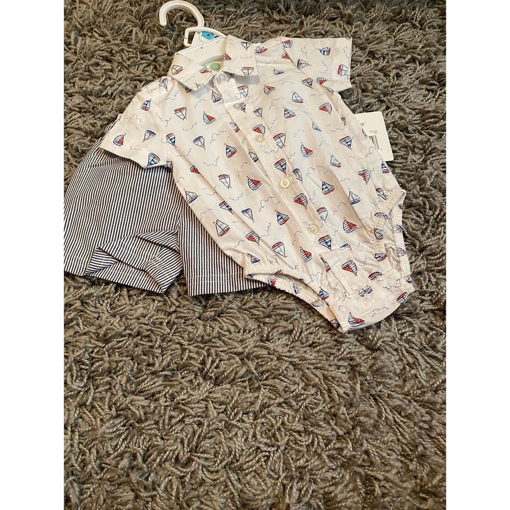 Little Me‎ 6m boys 2 piece outfit